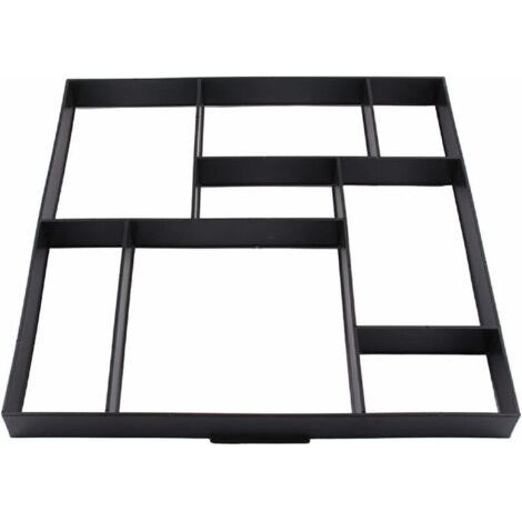60 x 50cm Moule à Pavé Plastique Pavage Moyen Béton Moules Pierres Stepping Stone Jardin Allée Moule Pavage Chemin Moule Walk Maker (1/4)