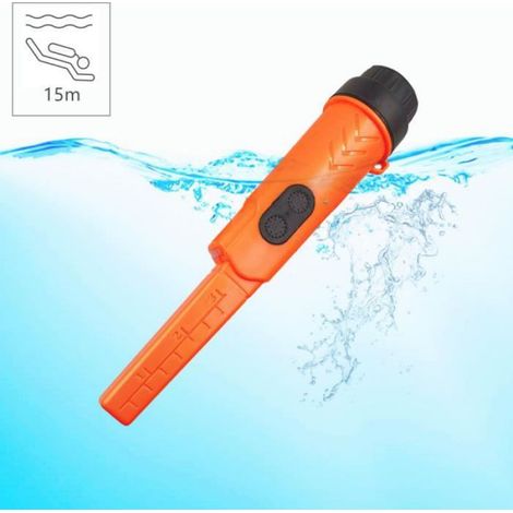 Détecteur de métaux sous-marins,pointeur de pouls,Induction,trésor de plongée,étanche,détecteur de métaux à main- pointer-orange