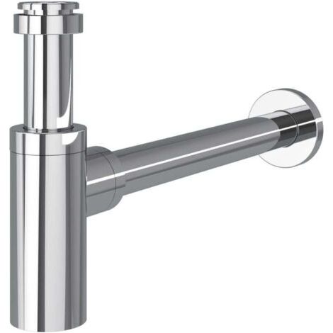 Siphon d'évier peu encombrant, 1 1/4 pouce (32 mm) de diamètre. (1/3)