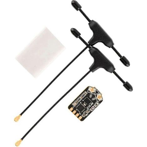 Récepteur 2,4 GHz à configuration facile avec diversité d'antennes et ensemble récepteur à double antenne (1/4)