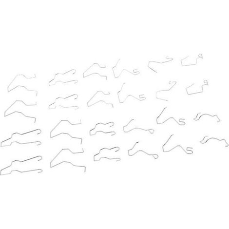 Clip d'ampoule de voiture Clip bulbe de voiture 24 PCS auto kit (1/5)