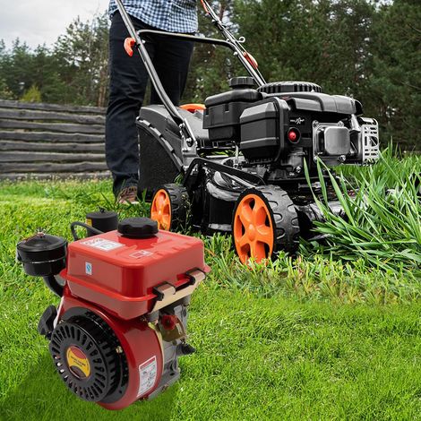 4-Takt Dieselmotor Diesel Motor 2.2KW 1650-3800 U/min 3.5L-Dieseltank Seilzugstarter Luftfilter Luftkühlung für Rasenmäher Garten-&Landwirtschaft (1/5)