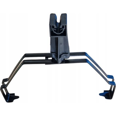 Supporto di protezione contro i fulmini per tegole di colmo SIMPLA DOMINO, supporto terminale aereo, Fi6-8mm, NERO (1/4)
