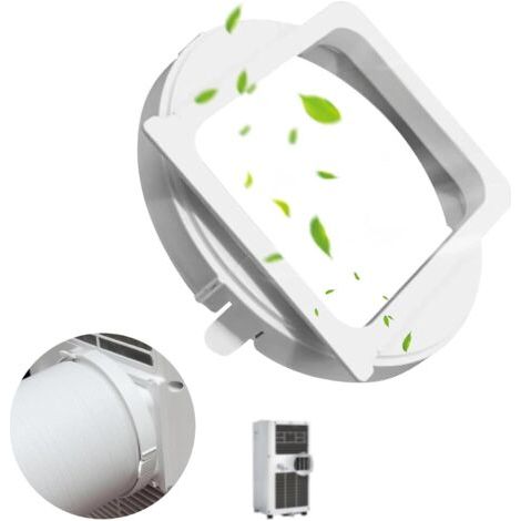 Adaptateur Tuyau Climatiseur Mobile, 150 MM Connecteur Tuyau Climatiseur Mobile,TuyauClimatiseur Mobile Adaptateur Clim Fenetre Pièces pour Comfee (150 mm) [Classe énergétique A+]