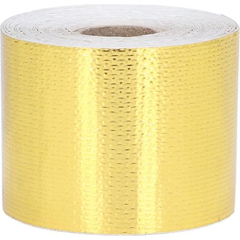 Ruban adhésif aluminium haute température pour échappement voiture - 5 cm x 10 m (1/5)