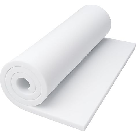 Polsterschaumstoff – 1 Stück – Dichte RG25/44 – Hochelastisch – Für Sofa und Sessel – 60 x 200 x 2 cm (1/5)