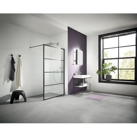Kermi WALK-IN XD WW3 1400x 2000 BV: 1380-1400 SWS ESG klar Clean