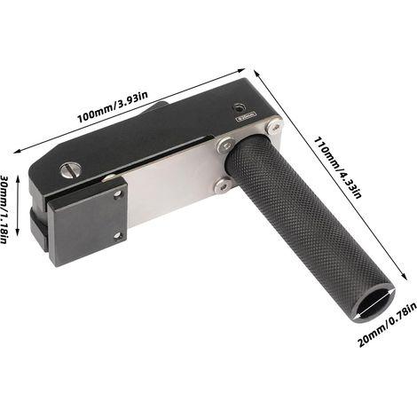 1 pièces presse de bureau pour le travail du bois,20mm pinces pour trou de chien,plateau manuel rapide en alliage d'aluminium avec Poignée Réglable en 3 étapes - Type de Trou MOONSTARS (1/4)