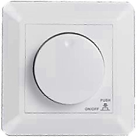 Interrupteur variateur mural SP compatible avec les éclairages LED à intensité variable de 5 à 300 W (1/5)