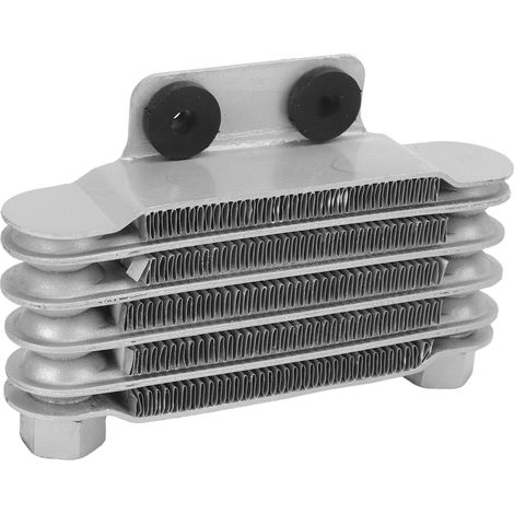 Radiateur de refroidissement d'huile moteur en aluminium avec adaptateur convenant aux motos de 50 à 250 cm3, aux motos tout-terrain et aux véhicules tout-terrain. (1/5)