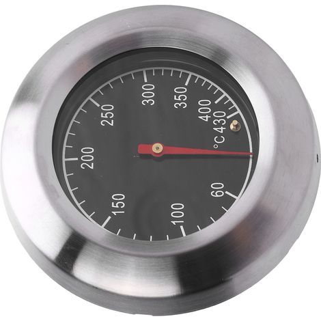 Meat thermometer, food cooking oven, grill temperature gauge, short stainless steel pointer, kitchen supplies (1/5)