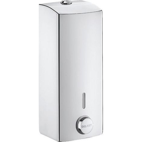 Distributeur Savon Mural Inox Hygiène Professionnelle Durable - Delabie (1/2)