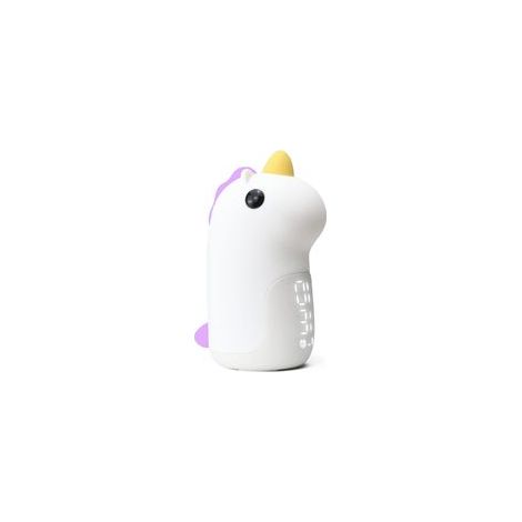 Réveil veilleuse rechargeable pour enfants - Lampe tactile licorne avec 3 modes, idéale pour les chambres de filles, réveil lumineux (1/5)