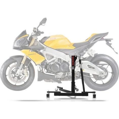 Alza moto centrale - ConStands Power-Evo - Compatibile con Aprilia Tuono V4 1100 RR - Capacità 300 kg - Leggero 17 kg
