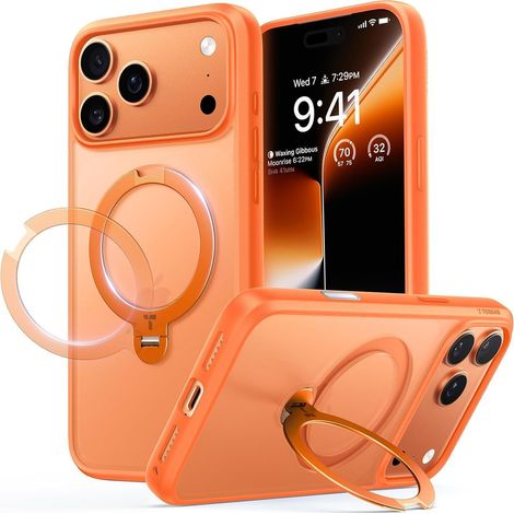 Handyhülle iPhone 17 Pro Max MagSafe Ständer iPhone 17 Pro Max Orange (1/5)