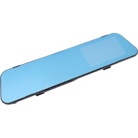 1080p Rückspiegel-Dashcam, Dual-4-Zoll-Objektiv, elektronisch stabilisiert und blendfreier Breitbildsensor, mit 32-GB-Speicherkarte. (1/5)