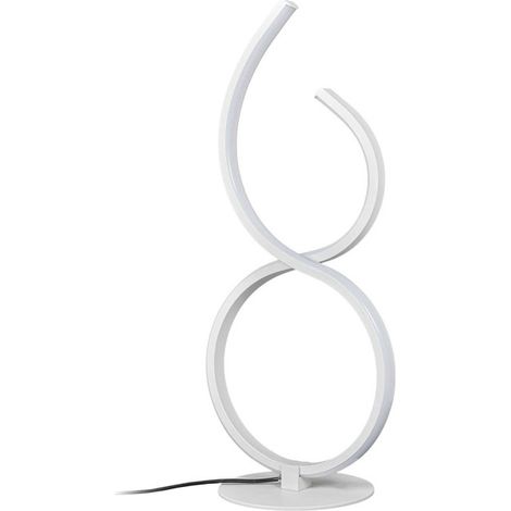 Lampe à Poser Design "120 LED" 36cm Blanc (1/5)