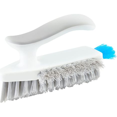 Brosse à crevasse multifonctionnelle 2 pièces - brosse de salle de bain - brosse à main d'angle pour planchers - brosse de, 3, 1 (1/5)