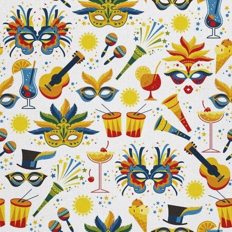 Outdoor dekostoffe oxford - Motiv brasilianischer Karneval (1/5)