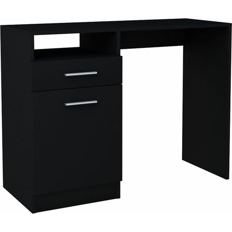 BODO DSP 100 cm SCHWARZER Schreibtisch, Kommode