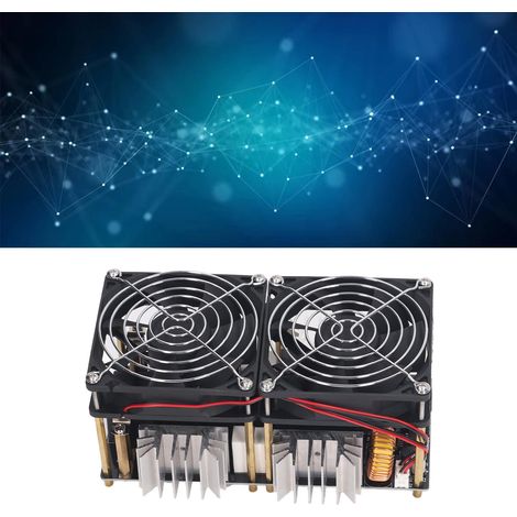 Module de chauffage par induction 1800 W ZVS, plaque chauffante à induction haute fréquence basse tension 12 V-48 V avec variateur de fréquence Flyback, module pour machines DIY (1/5)