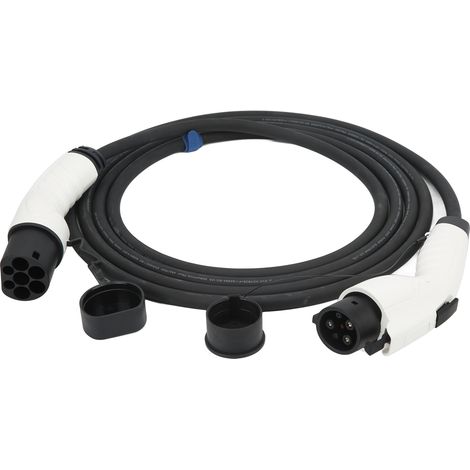 Typ-1-zu-Typ-2-Ladegerät für Elektroautos, einphasig, 250 V, 16 A, 3,6 kW, 5 m Kabel, CE- und TÜV-zertifiziert (1/5)