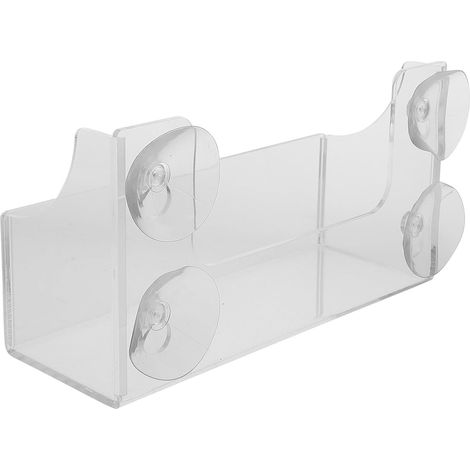 Support de Rangement à Ventouse pour Porte de Réfrigérateur, Étagère pour Canettes et Pots à Épices, Solution Gain de Place Cuisine (1/5)