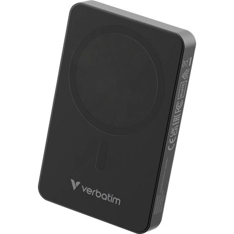 Verbatim Charge 'n' Go Essentials Power bank 10000 mAh Consegna di potenza 3.0, 3.0, Carica rapida adattiva USB-C® Nero (1/3)