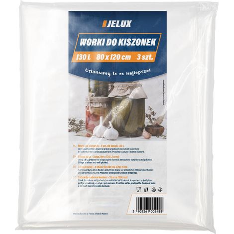 Sacchi per insilato 130L 80x120cm 3 pezzi (1/2)