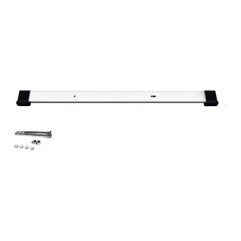 Baulich – Stabilisateur en aluminium pour échelle – Longueur 980 mm – Profil 40x20 mm – Semelles antidérapantes pour sécurité accrue
