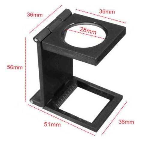 Loupe lumineuse LED réglable – Grossissement 10x, 15x, 20x, 25x – Pour bijoutiers et horlogers – Vision claire pour les travaux de précision (1/5)