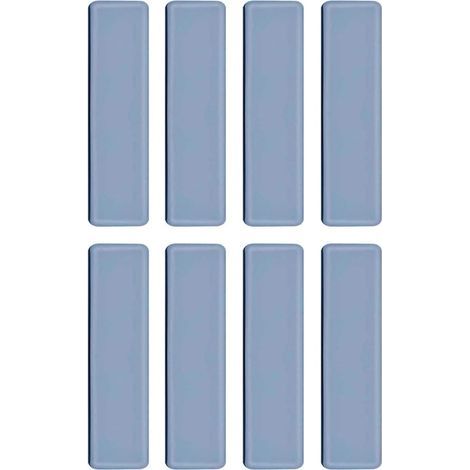 8 pièces Patins en Téflon Adhésifs Patin Glisseur en Teflon Patins en Téflon pour Meubles Patins Autocollants en Téflon Patins de Meubles Ronds pour Chaises et Fauteuils (B)- (1/5)