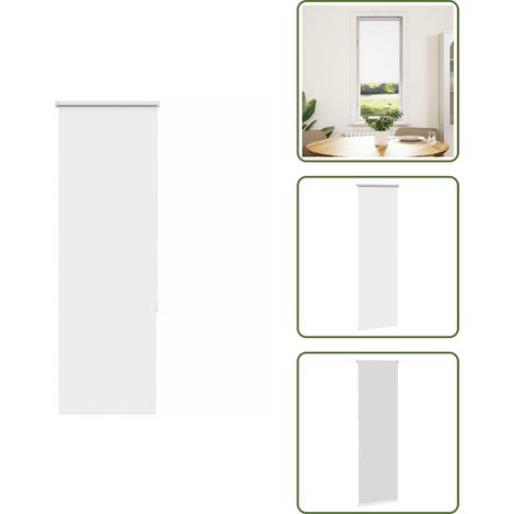 Verdunkelungsrollo Weiß 45x175cm Stoffbreite 40,7 cm Polyester - Verdunkelungsrollo - Verdunkelungsrollos - Rollo - Verdunklungsrollo (1/5)