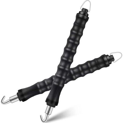 2 Pcs Torsadeuse Fil pour Barres de Armature Twister Crochet Semi Automatique, Béton en Métal Torsions Clôture Outils