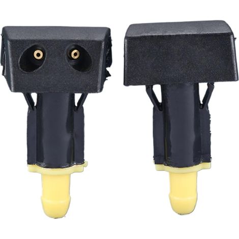 Gicleur Lave Glace Compatible Avec Nissan Pour TIIDA Pour SYLPHY 2 Pièces Lave-glace Avant De Voiture Essuie-glace Buse De Pulvérisation D'eau Essuie-glace Lave-glace  [](Column-Spray) (1/3)
