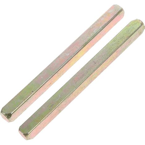 8 mm x 90 mm Axe de poignée de porte barre unie carré en acier massif broches serrure cylindre accessoires pour fenêtres UPVC et poignées de porte bouton (1/5)