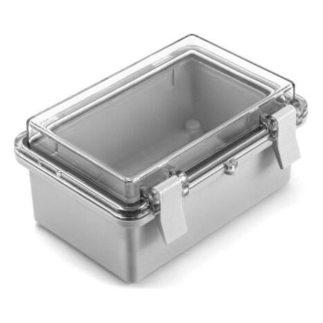 FENOPLASTICABoite Dérivation étanche IP65 ABS Boîte de Jonction avec Couverture PC Transparent, 150 x 100 x 70 mm
