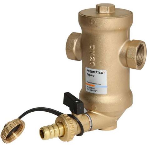 Pneumatex Zeparo ZUD Schlammabscheider ZUD 20 3/4'' IG 1,25 m³/h 7892120 (1/2)