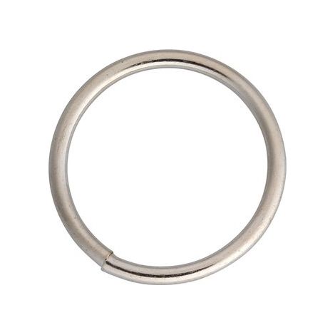 Anneau pour rideau en acier zingué 40 mm / 3