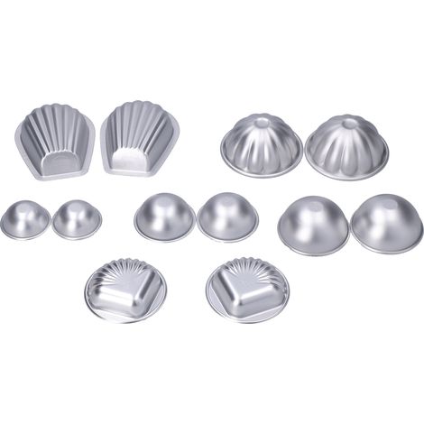 Moule en Alliage d'Aluminium pour Boules de Bain DIY, Idéal pour Sels et Cosmétiques Maison (1/5)