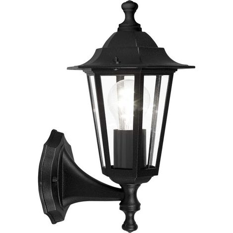 Luminaire extérieur, éclairage extérieur en aluminium moulé et verre, éclairage doux et agréable, économie d'énergie (1/4)