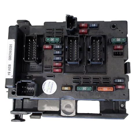 Boite A Fusibles PEUGEOT 206 [PRODUIT D'OCCASION]♻️bsmb4