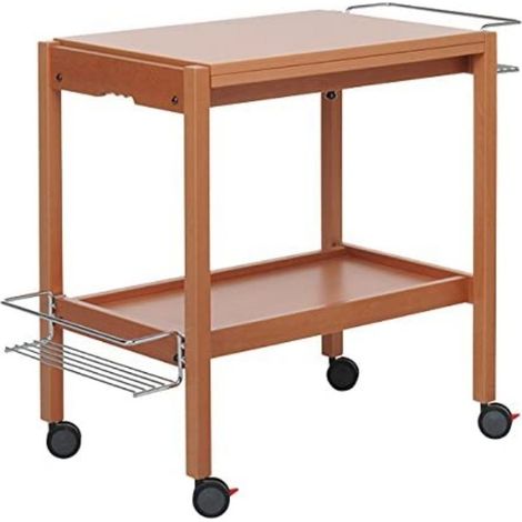 Foppapedretti Newton Carrello porta vivande, Noce (1/5)