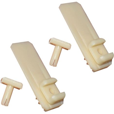 Adatto per 20443687 1498854 914516004 Guide di scorrimento per base sedile camion (confezione da 4)