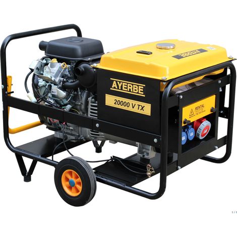 AYERBE - 5417820 - Generador 20000 V TX - Trifásico con Arranque Eléctrico Motor Vanguard (1/5)