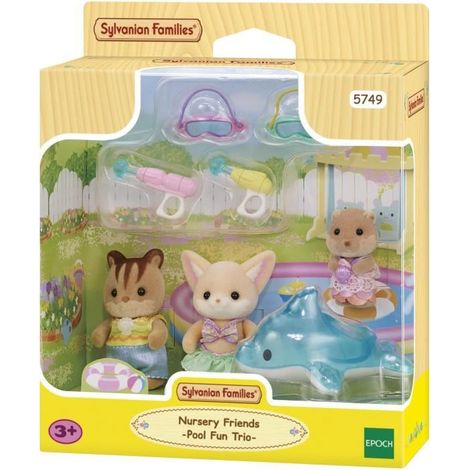 SYLVANIAN FAMILIES 5749 - The Baby Trio at the Pool (1/5)