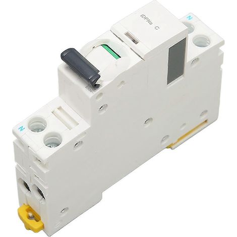 Disjoncteur de protection différentielle et surcharge, interrupteur automatique 20A AC 230V avec accessoires électriques complets pour installation sécurisée (1/5)