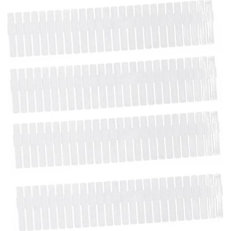Lot De 12 Organiseurs Tiroirs 32 4 X 7 Cm En Polypropylène Pour Commode Cuisine Salle Bain Rangement Couverts Maquillage Vêtements - (1/5)