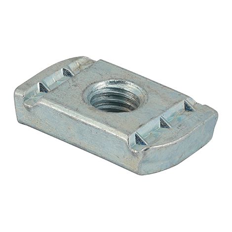 TIMCO Channel Nuts Without Spring Silver - M12