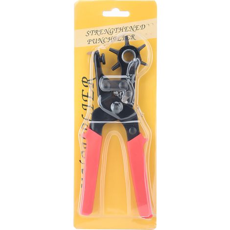 Pince à trous pour bracelets de montre en cuir 2 à 4.5mm - Outil de perçage et sertissage (1/5)